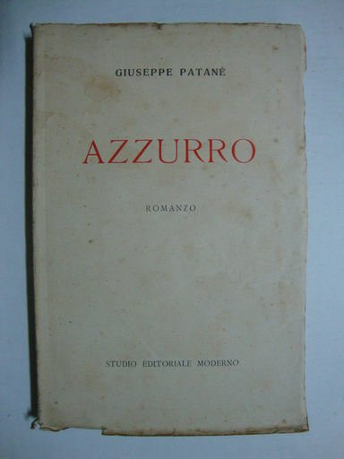 Azzurro (Romanzo)