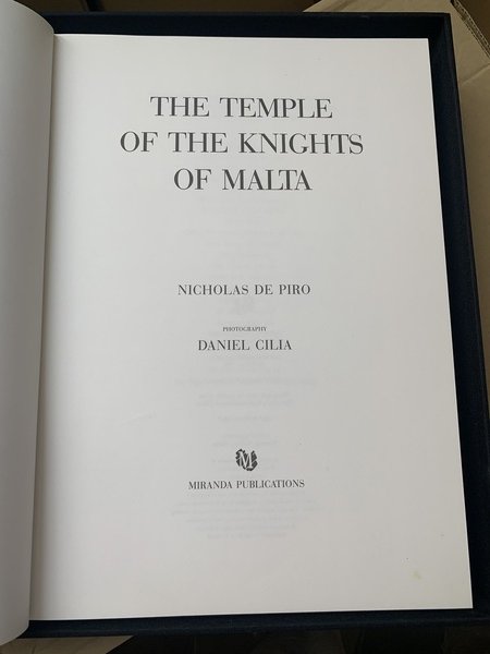 The temple of knights of Malta (Il tempio dei cavalieri …