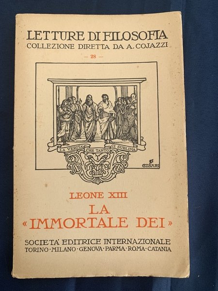 La - Immortale Dei - (La costituzione cristiana degli Stati)