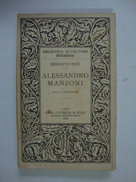 Alessandro Manzoni (Saggi e discussioni)