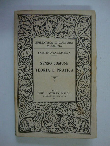 Senso comune (Teoria e pratica) | Immagine principale