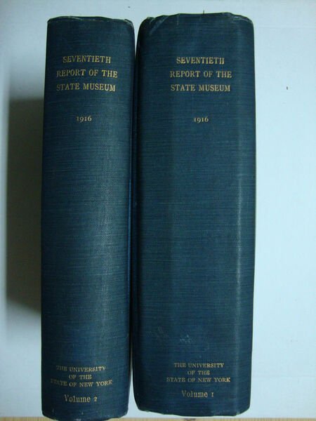 New York State Museum (70th annual report, 1916 voll. I/II …