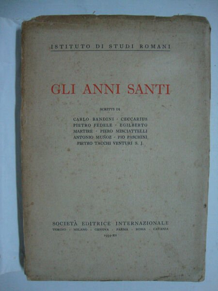 Gli Anni Santi | Immagine principale