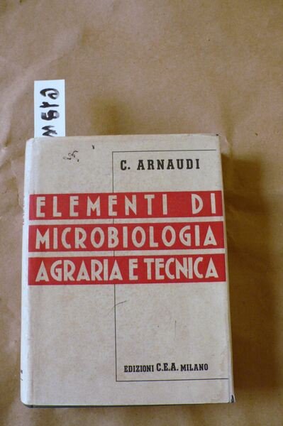 Elementi di microbiologia agraria e tecnica (ad uso degli studenti … | Immagine principale
