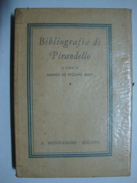 Bibliografia di Pirandello | Immagine principale