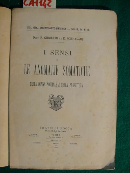 I sensi e le anomalie somatiche nella donna normale e … | Immagine principale