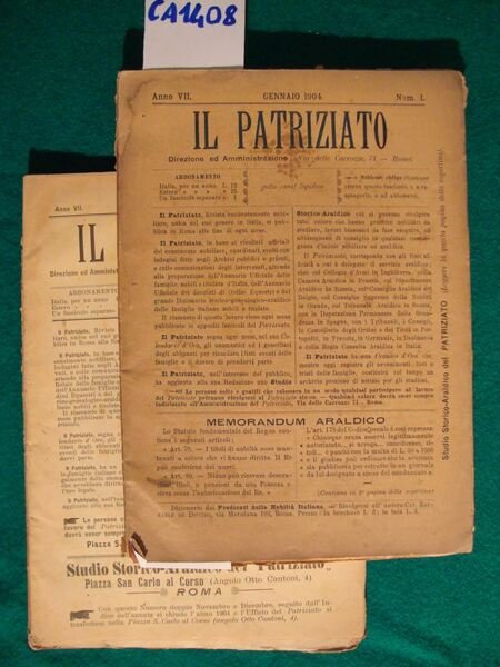 Studio Storico-Araldico del Patriziato | Immagine principale