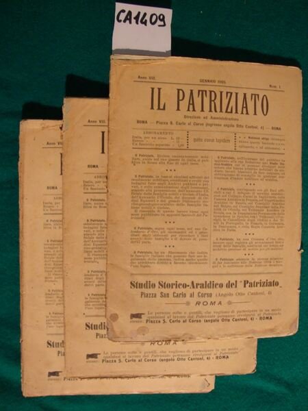 Studio Storico-Araldico del Patriziato
