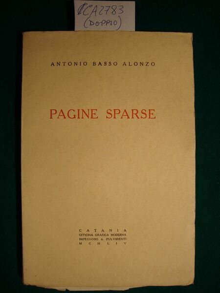 Pagine sparse