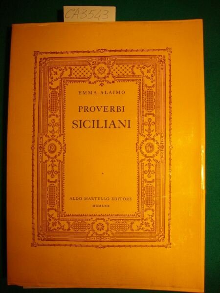 Proverbi Siciliani