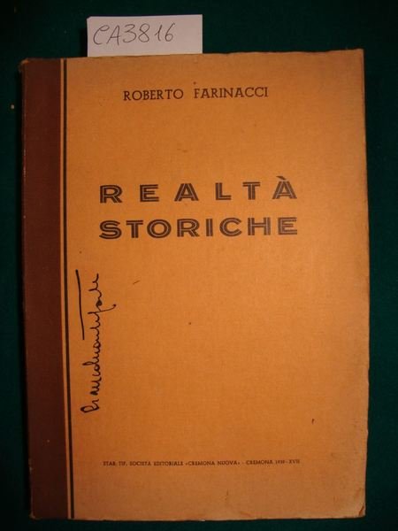 Realtà storiche