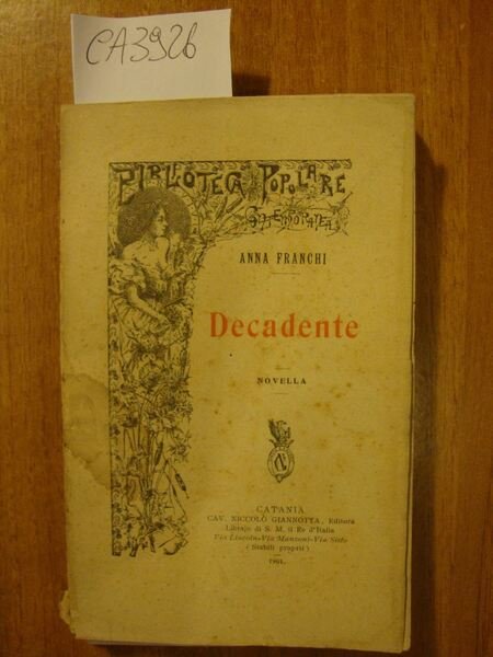 Decadente - Novella