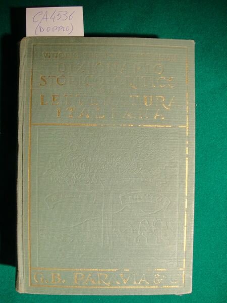 Dizionario storico - critico della letteratura italiana | Immagine Gallery 2