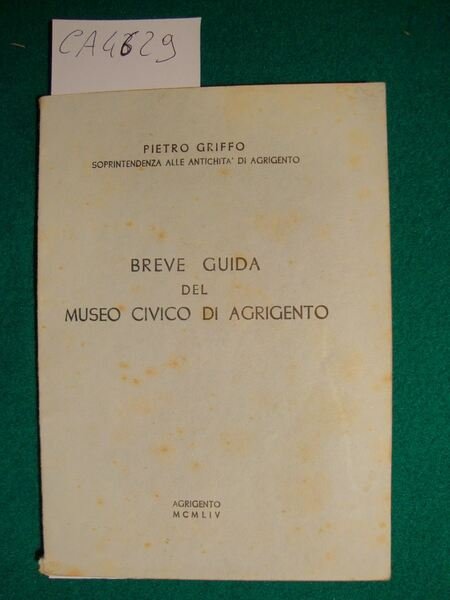 Breve guida del Museo Civico di Agrigento
