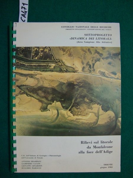 Rilievi sul litorale da Monfalcone alle foce dell'Adige | Immagine principale