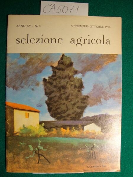 Selezione agricola - Anno XV - n. 5 - Settembre …