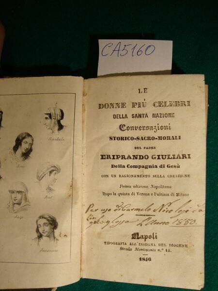 Le donne più celebri della Santa Nazione - Conversazioni storico-sacro-morali …