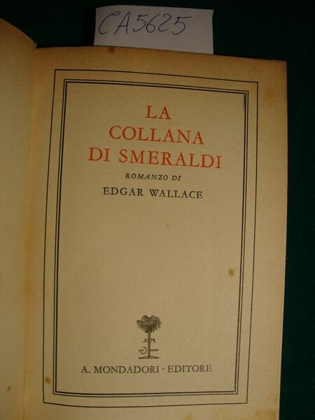 La collana di smeraldi - Romanzo