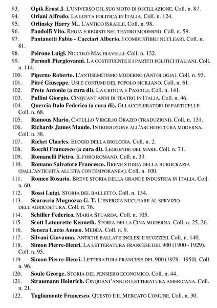 Collana Universale Cappelli (Primi 142 titoli)