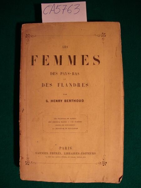 Les femmes des Pays-bas et des Flanders (Les filleules de …