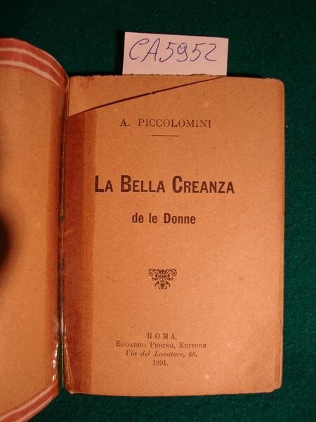 La Bella Creanza de le Donne