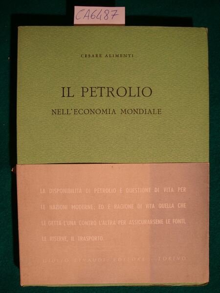 Il petrolio nell'economia mondiale