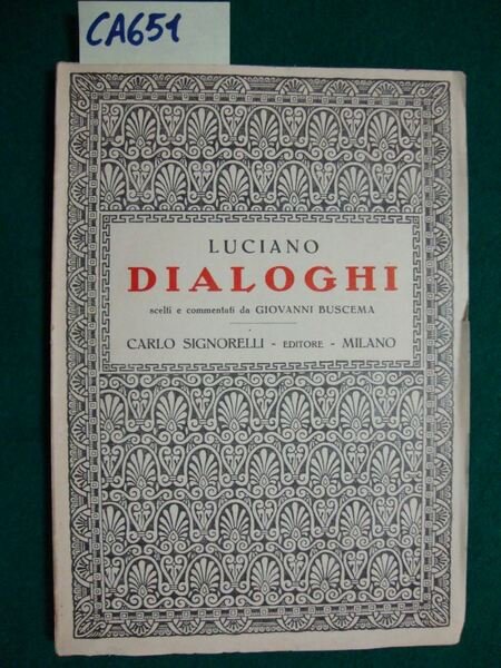 Dialoghi