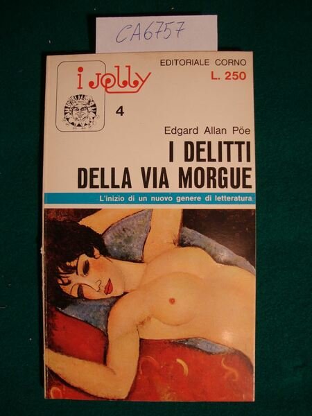 I delitti della via Morgue (L'inizio di un nuovo genere …