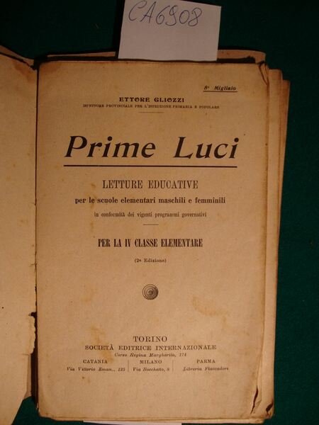 Letture educative per le scuole elementari maschili e femminili in …