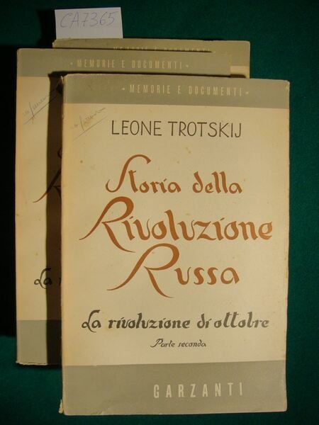 Storia della Rivoluzione Russa (I : La rivoluzione di febbraio …