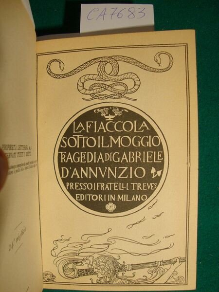La Fiaccola sotto il moggio - La figlia di Iorio