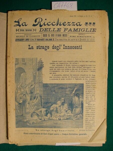 La ricchezza delle famiglie (Rivista Universale Illustrata) - 1902 - …