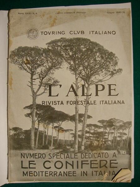 L'Alpe - Rivista Forestale Italiana - Anno XVIII - (n. …