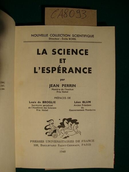 La science et l'espérance