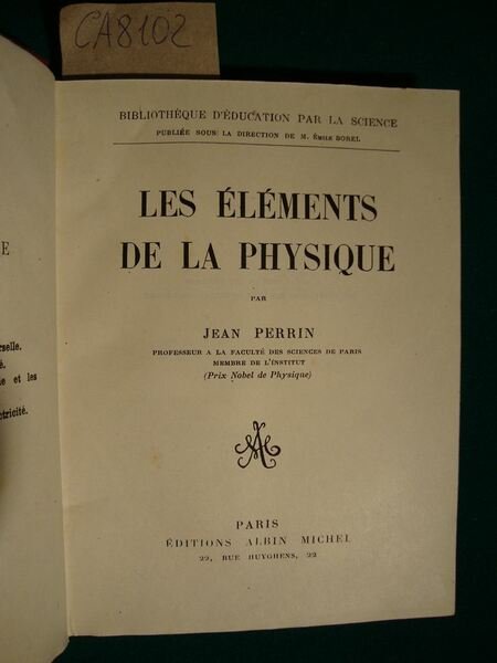 Les éléments de la physique