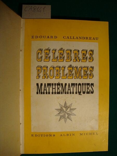 Célèbres Problèmes Mathématiques