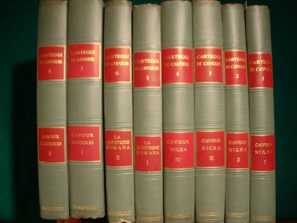 Carteggi di Cavour (16 volumi)