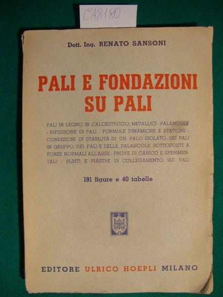 Pali e fondazioni su pali