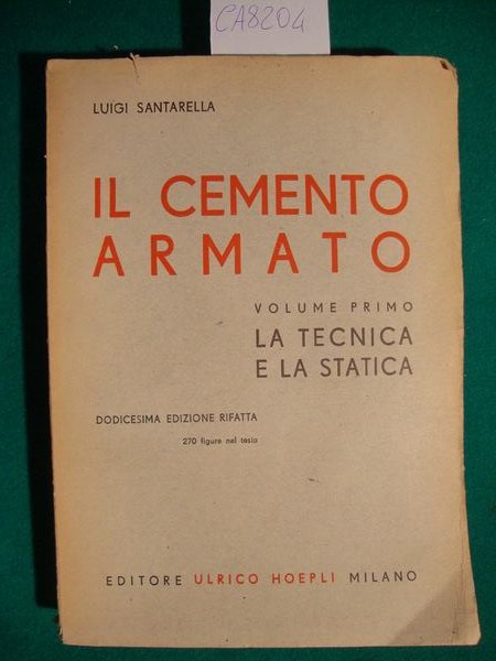 Il cemento armato (4 volumi)