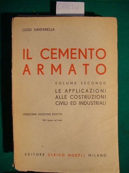 Il cemento armato (4 volumi)