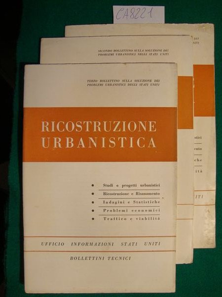 Ricostruzione urbanistica - Ufficio Informazioni Stati Uniti - Bollettini Tecnici …