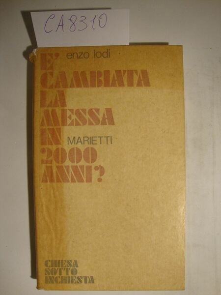 E' cambiata la messa in 2000 anni? - Le lezioni … | Immagine principale