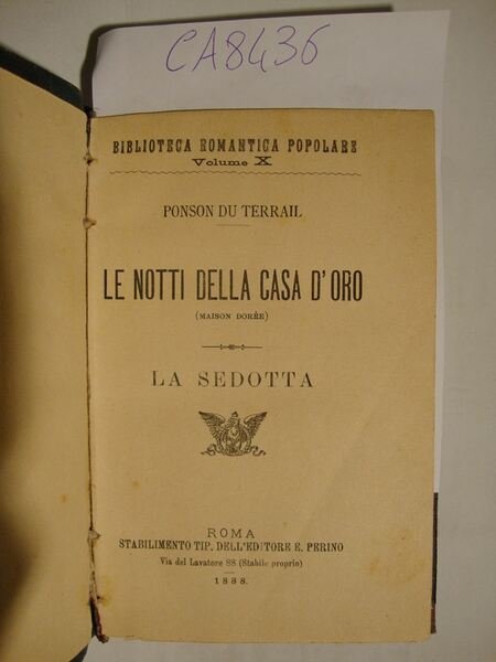 Le notti della casa d'oro (Maison Dorèe) - La sedotta