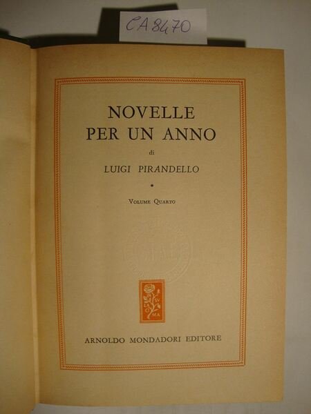 Novelle per un anno (Volume IV)