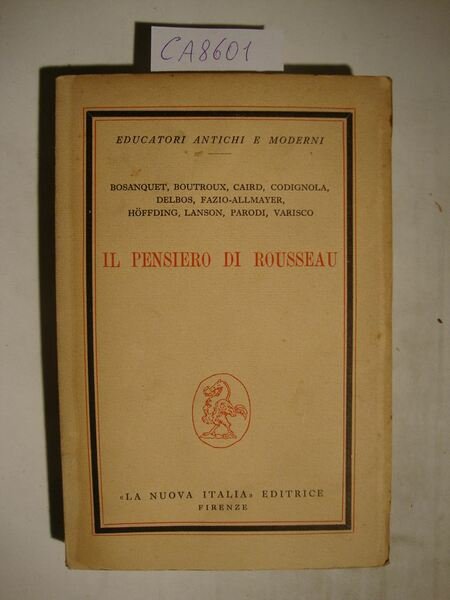 Il pensiero di Rousseau