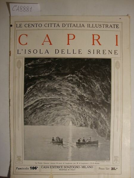 Le cento città d'Italia illustrate - Capri - L'isola delle …