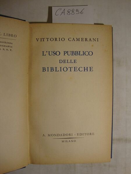 L'uso pubblico delle biblioteche | Immagine Gallery 2