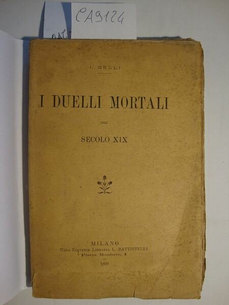 I duelli mortali del secolo XIX | Immagine principale