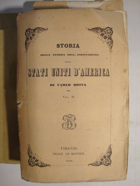 Storia della guerra dell'indipendenza degli Stati Uniti d'America - Vol. … | Immagine Gallery 2