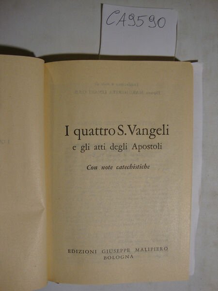 I quattro S. Vangeli e gli atti degli Apostoli - … | Immagine Gallery 2
